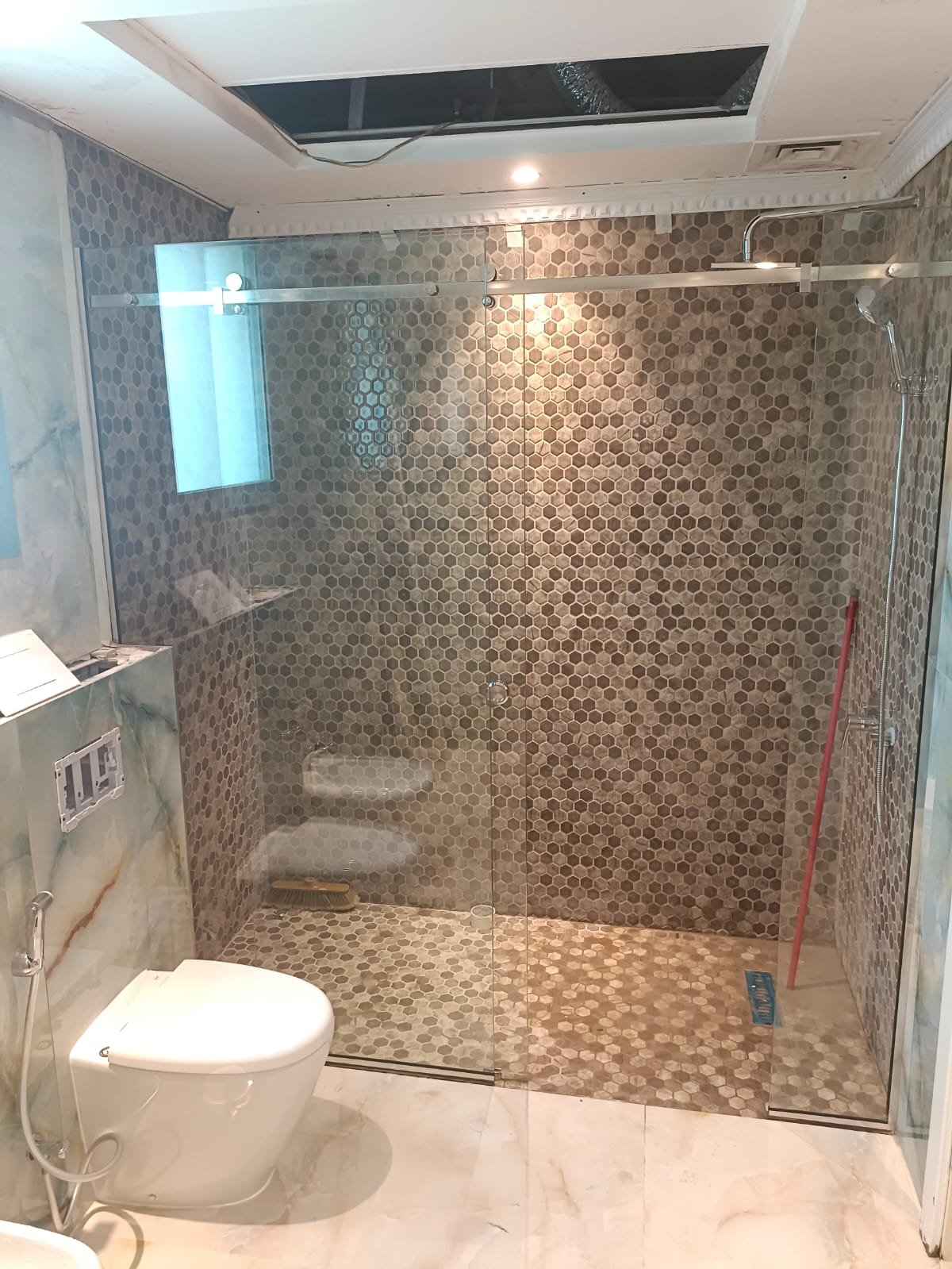 Sliding Bathroom door